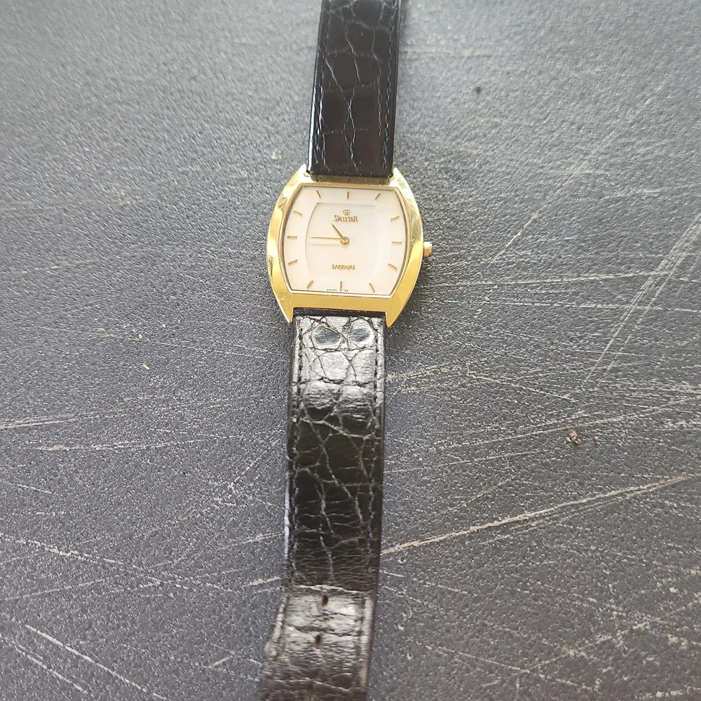 Timeless Gold and Black Women's Watch